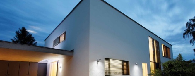 Außen­beleuchtung bei Elektrotechnik Gernandt in Eisenach / Neukirchen