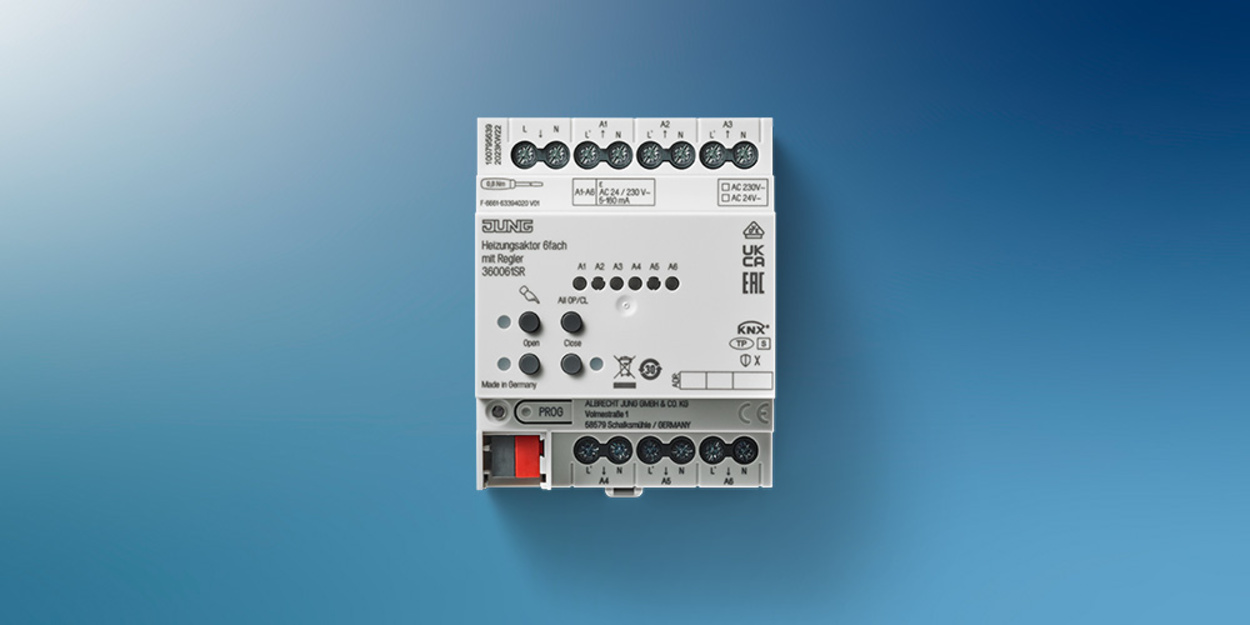 KNX Heizungsaktor 6-fach bei Elektrotechnik Gernandt in Eisenach / Neukirchen