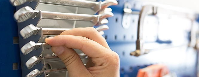 Werkstatt bei Elektrotechnik Gernandt in Eisenach / Neukirchen