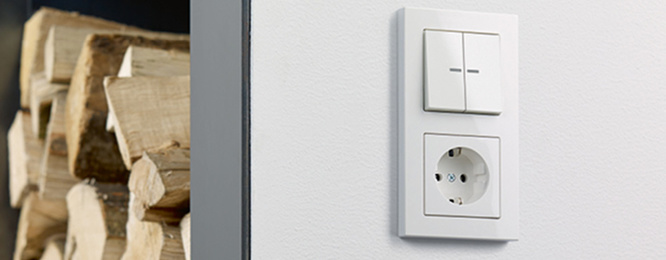 JUNG KNX Taster F 10 bei Elektrotechnik Gernandt in Eisenach / Neukirchen
