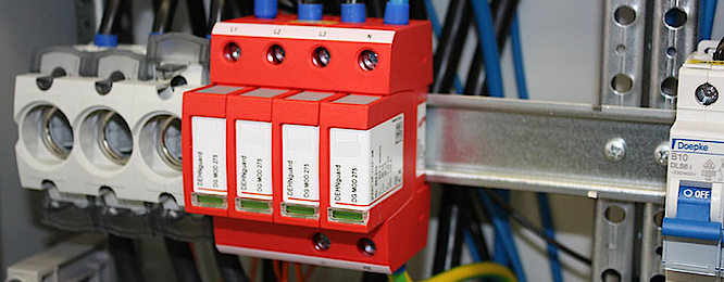 Über­spannungs­schutz bei Elektrotechnik Gernandt in Eisenach / Neukirchen